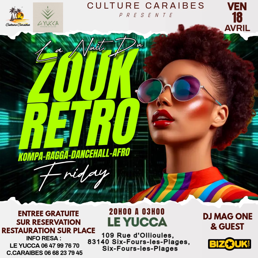 La Nuit Du Zouk Rétro Cover