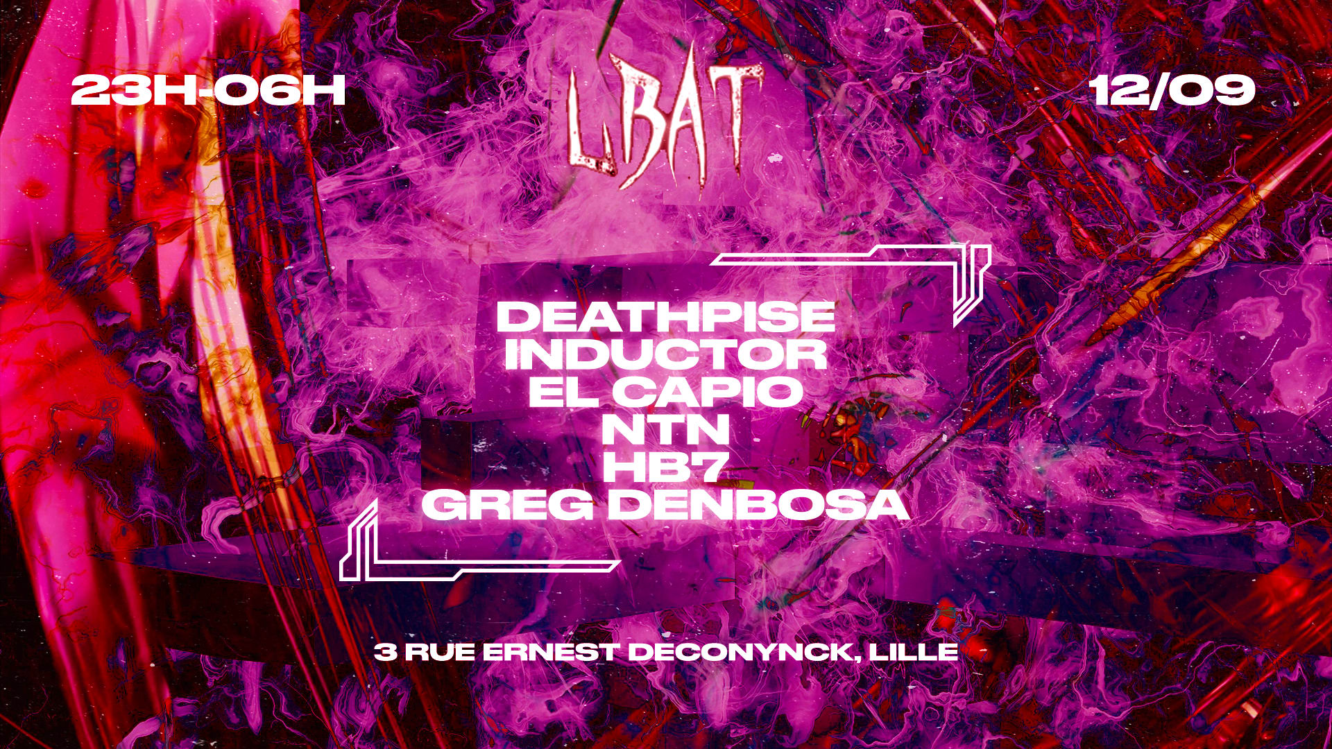 Lbat W/Ntn, El Capio, Inductor, Deathpise, Hb7, Greg Denbosa Cover