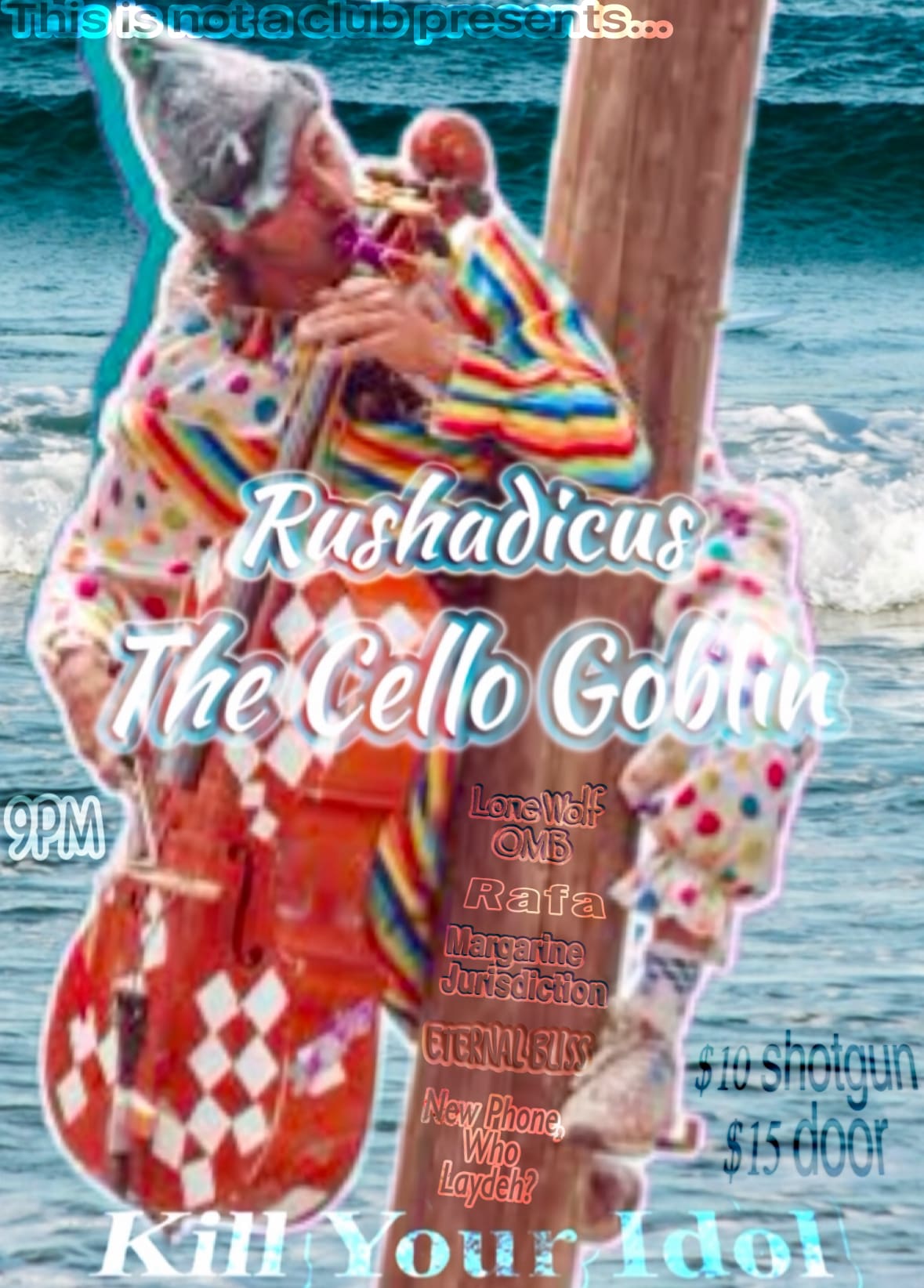 Rushadicus The Infamous Cello Goblin Cover