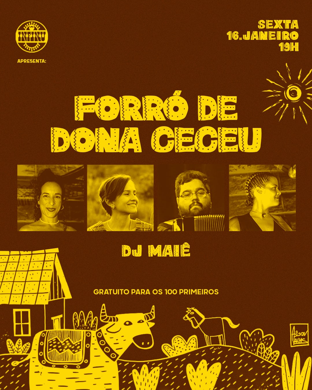 Infinu Recebe Forró De Dona Ceceu Cover