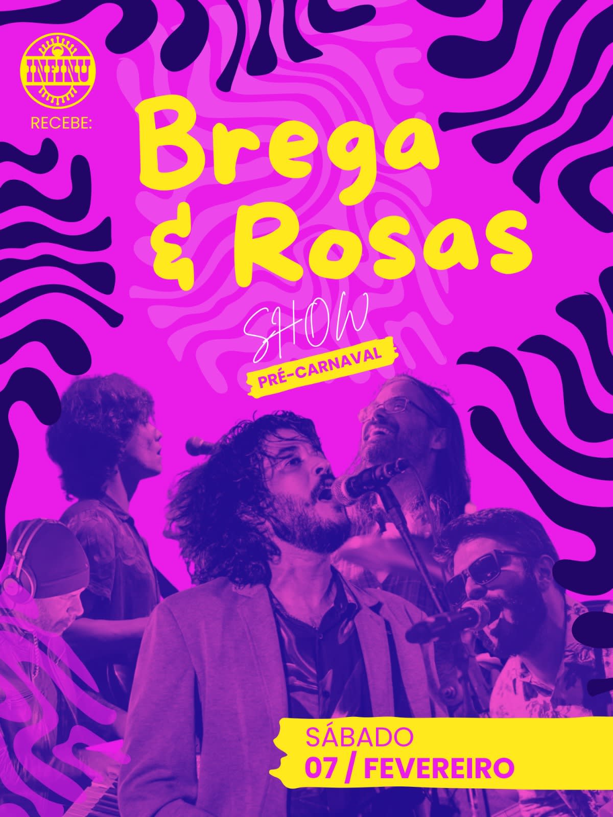 Brega & Rosas Show Pré-Carnaval Cover