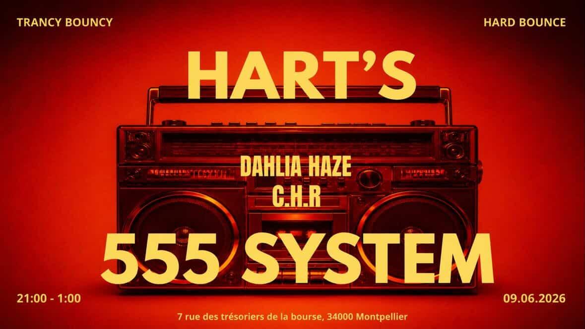 Hart's X 555 System Cover