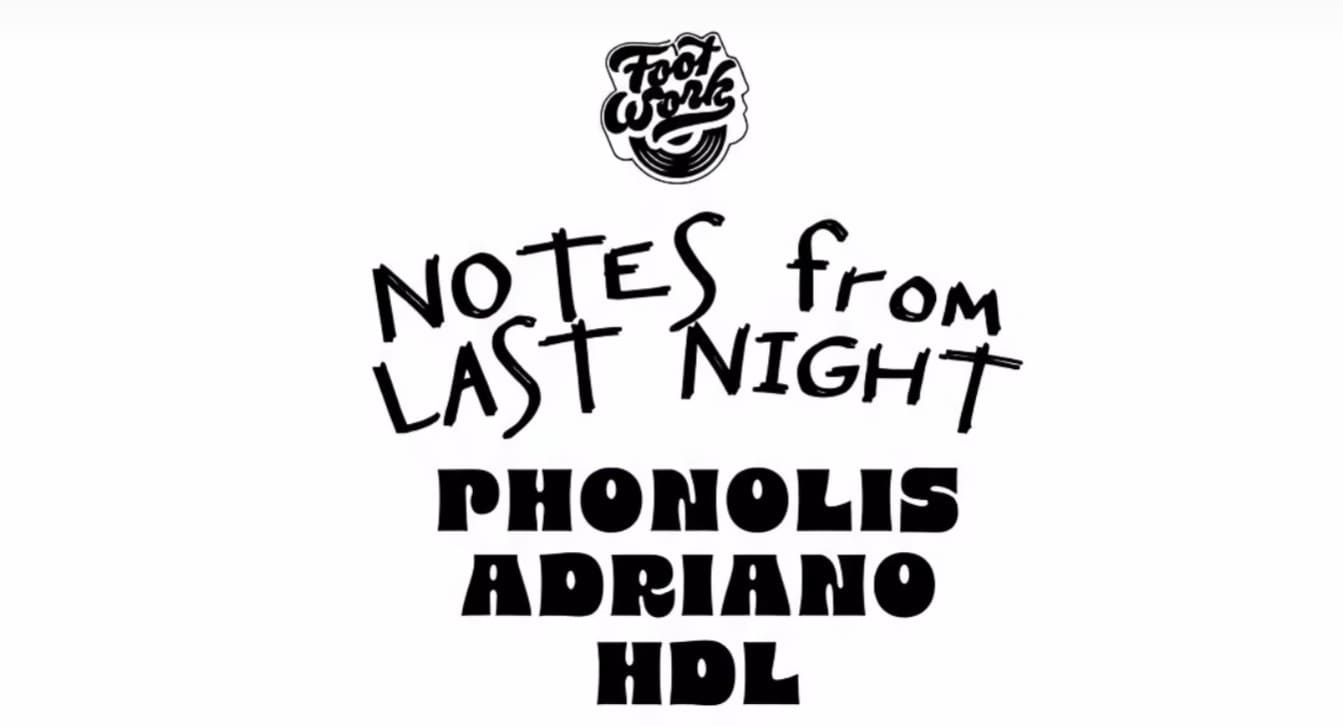 Nfln X Footwork Records Cover