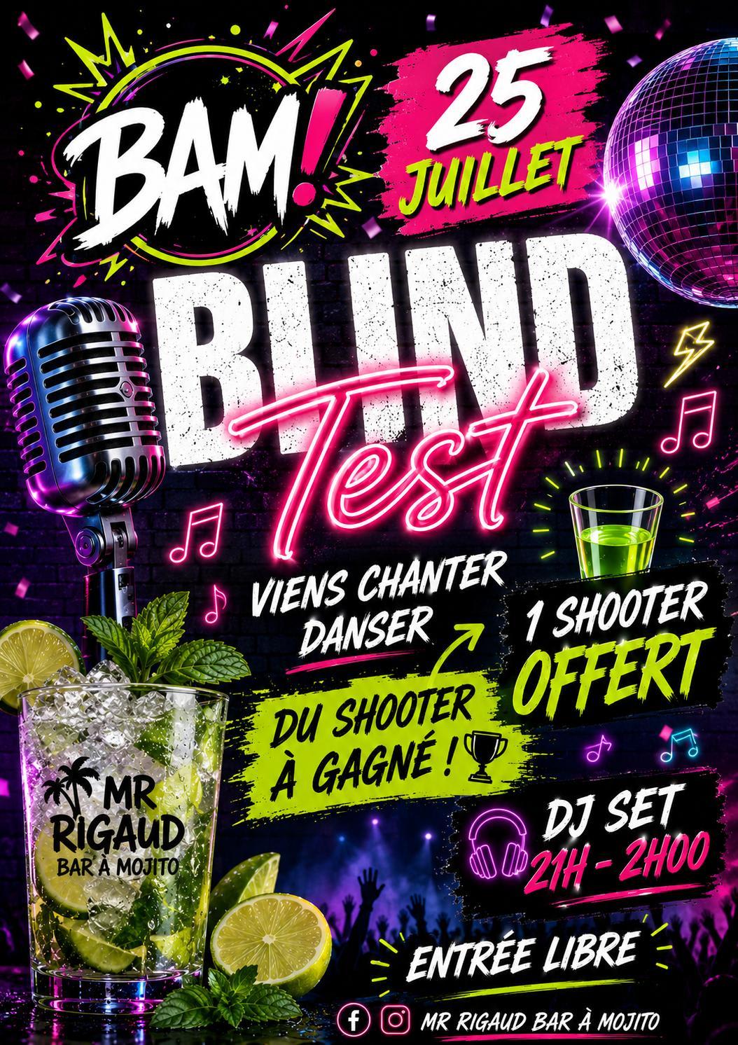 Blind Test Bam! Cover