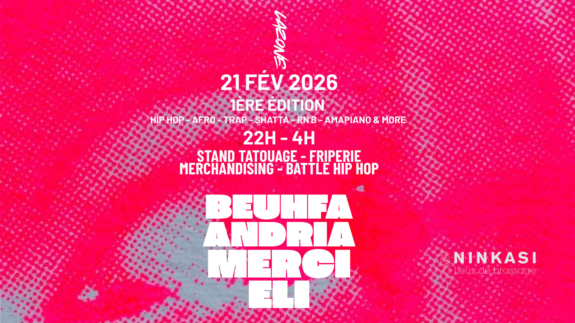 Lazone 1ère Édition Cover