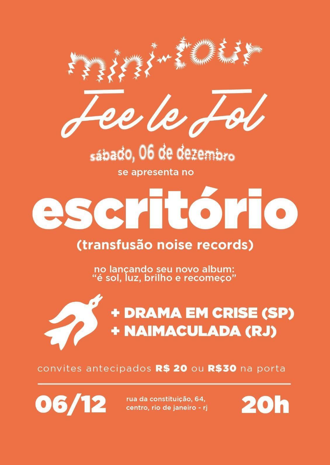 Fee Le Fol + Naimaculada + Drama Em Crise No Escritório Cover