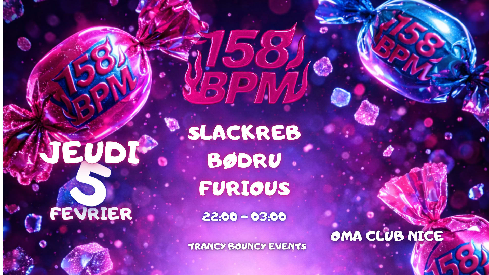 Hors Serie : Bødru - Slackreb - Furious Cover