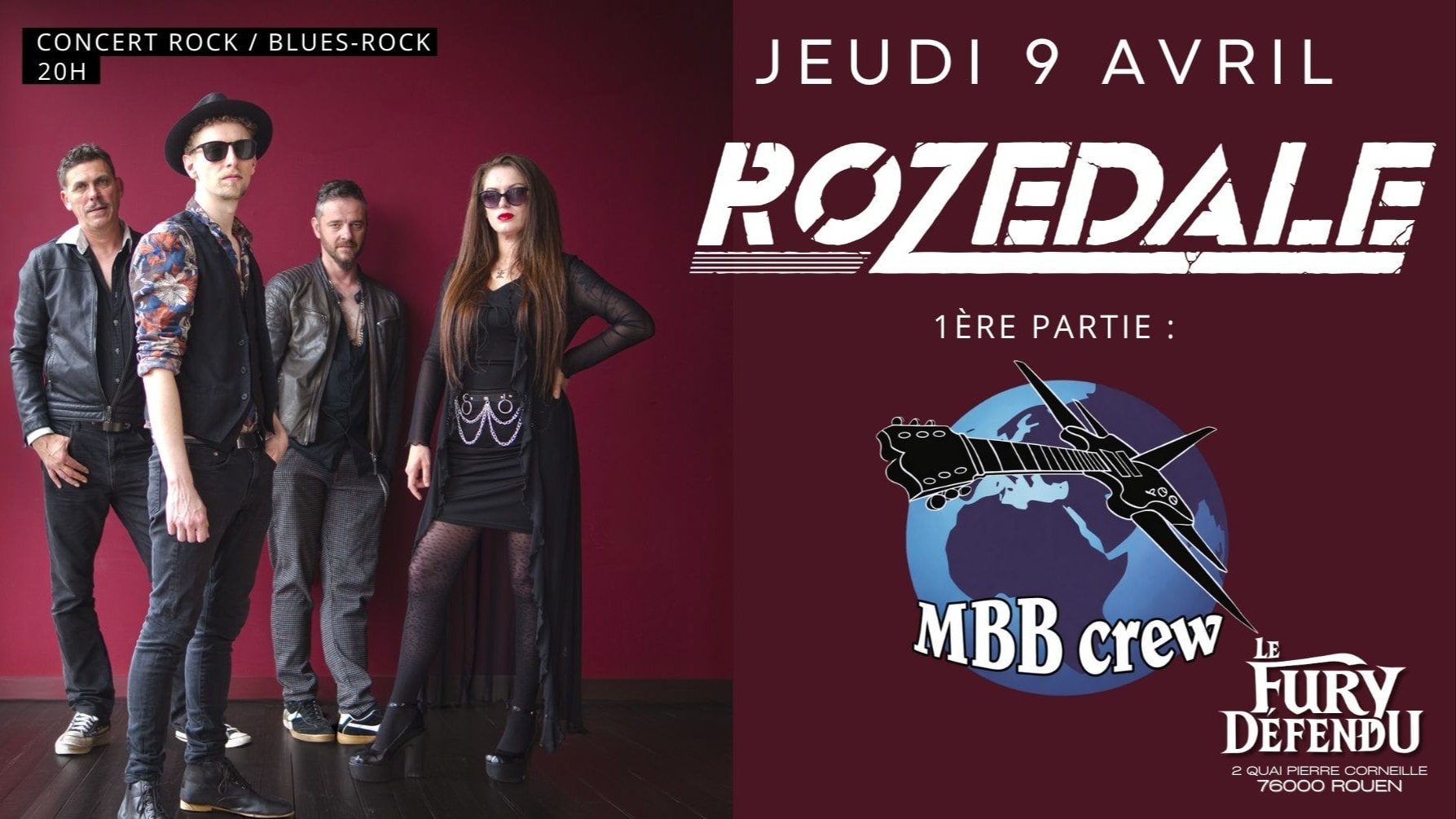 Rozedale / Mbb Crew // Le Fury Défendu Cover