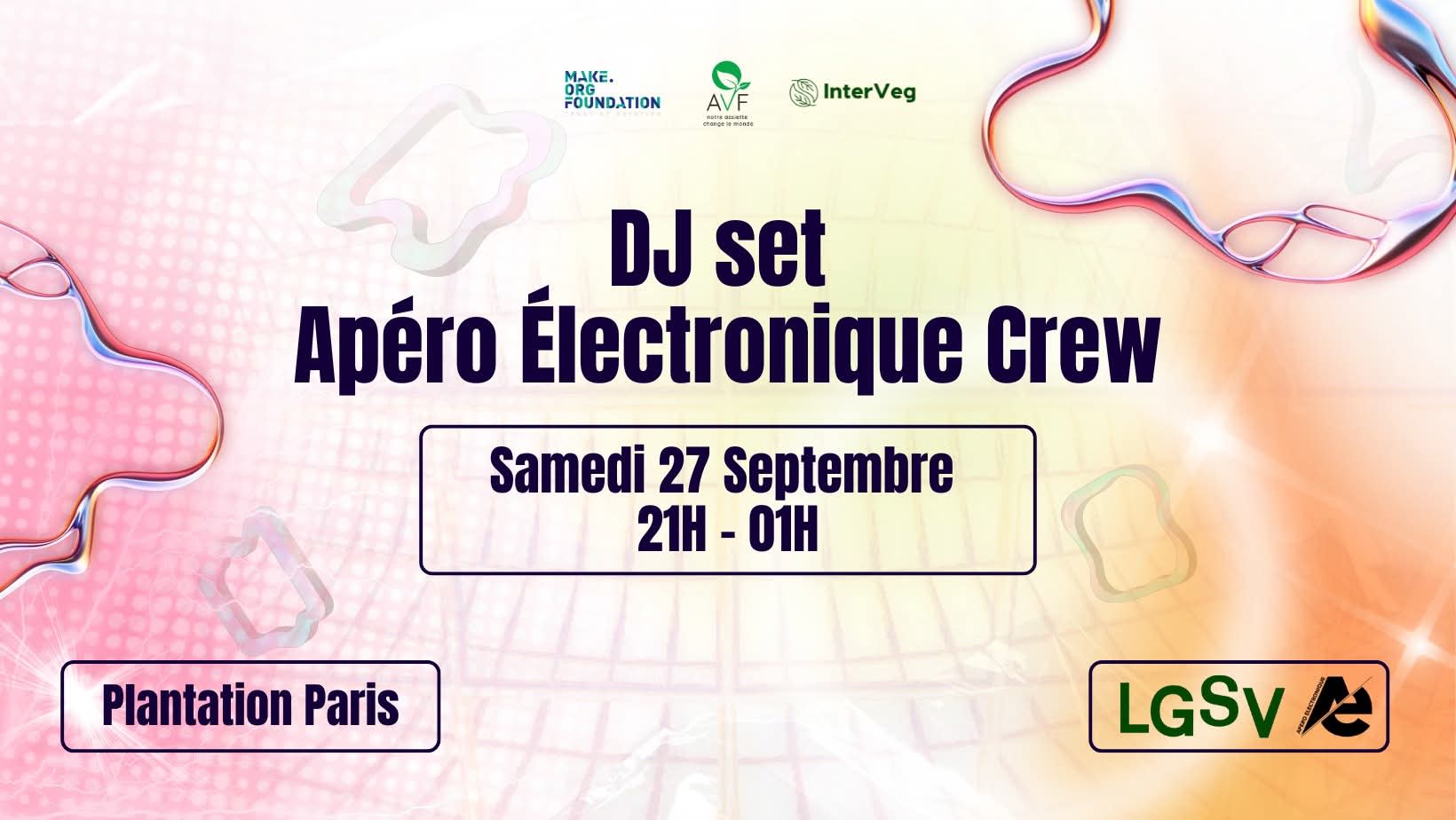 La Grande Semaine Végétale X Apéro Électronique Cover