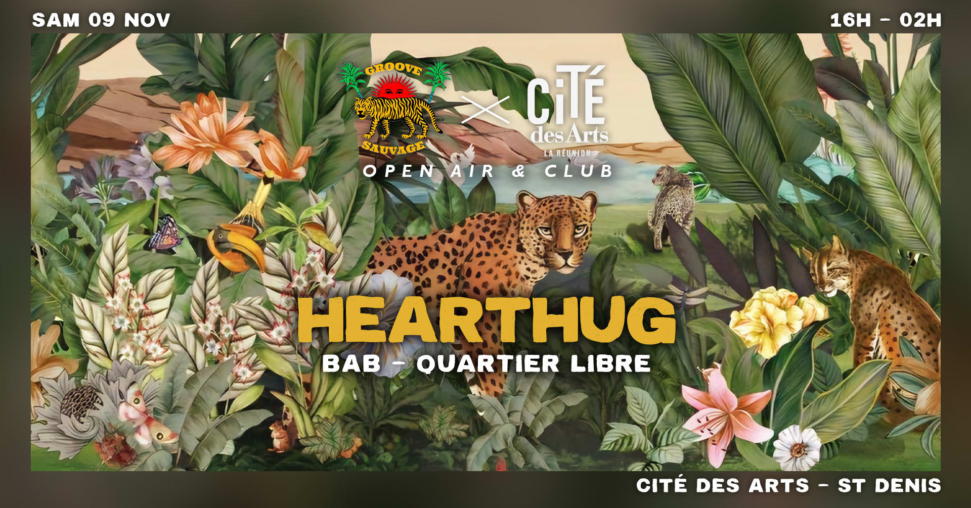 Groove Sauvage X Cité Des Arts Cover