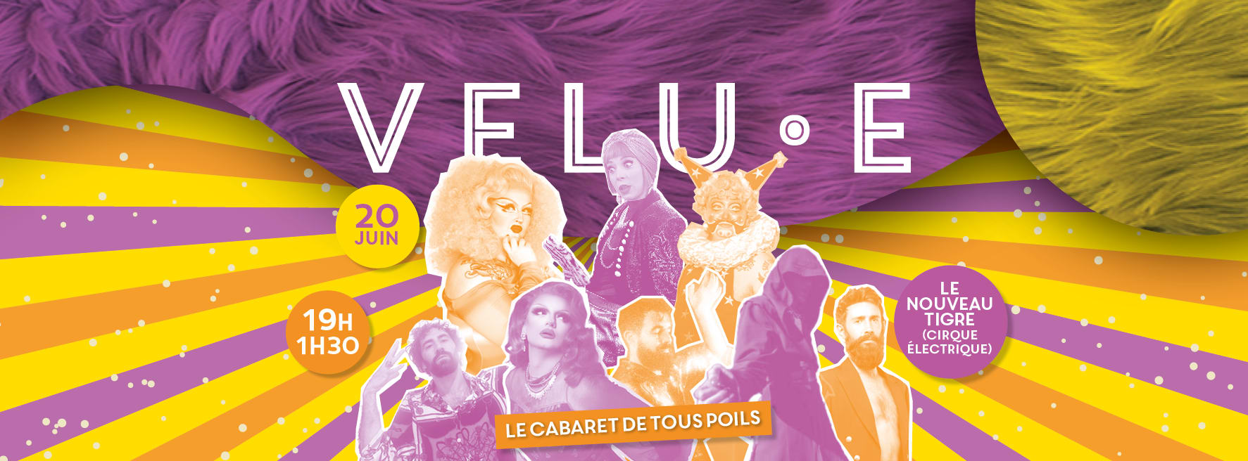 Velu.E - Cabaret & Afterwork - Le Cirque Électrique Cover