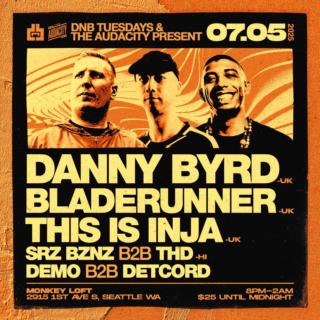Dnb Tuesdays & The Audacity Cover