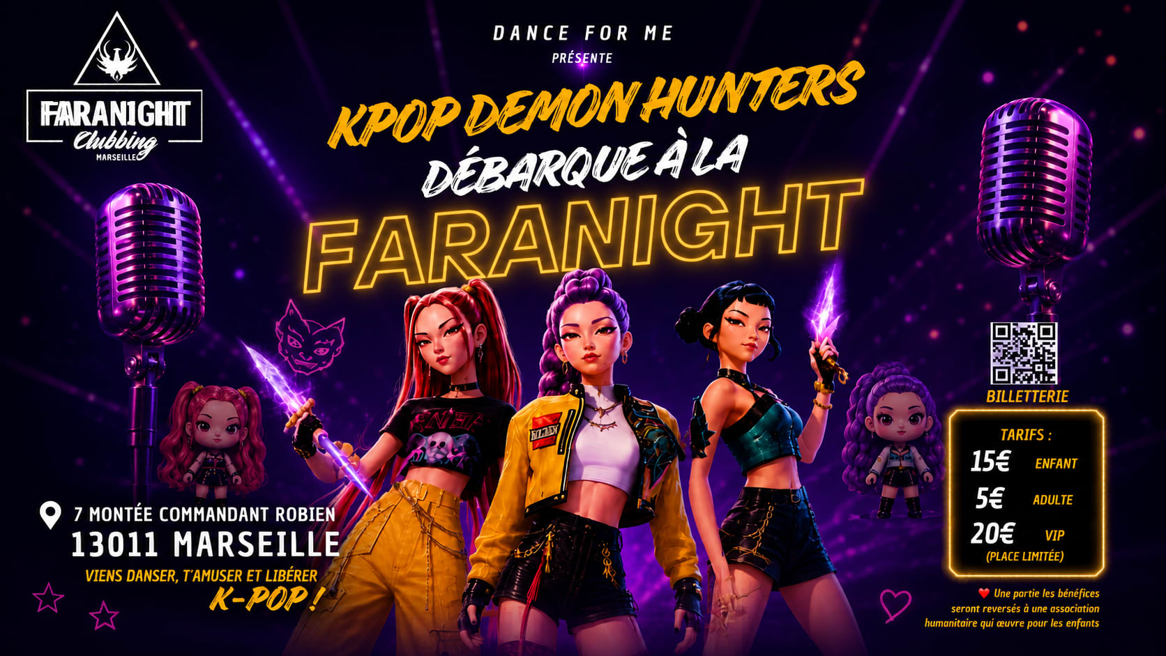 Les Kpop Démon Hunters Débarque A La Faranight Cover