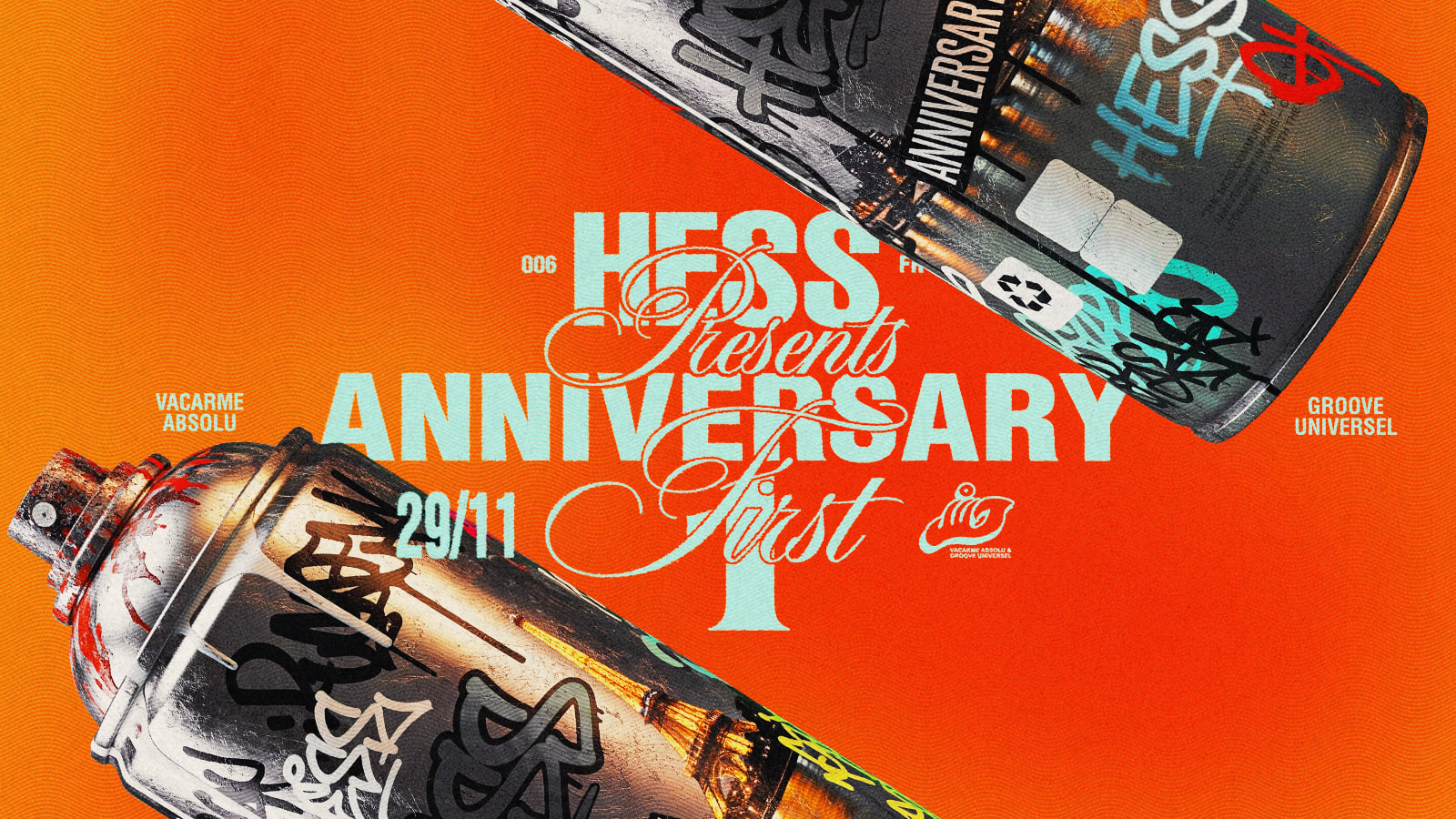 Hess 1st Anniversary (Club + Rooftop) Cover