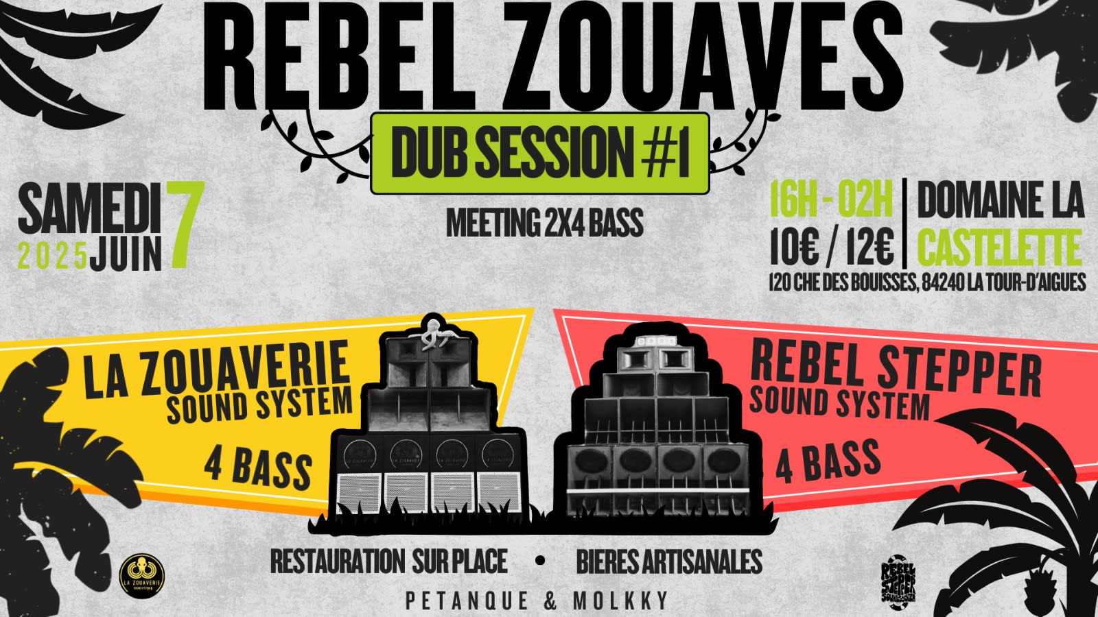 Rebel Zouaves Dub Session #1 Cover