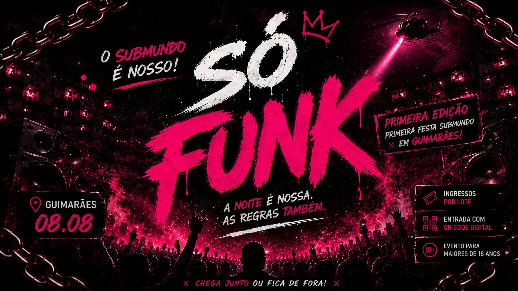 Só Funk! (Guimarães) Cover