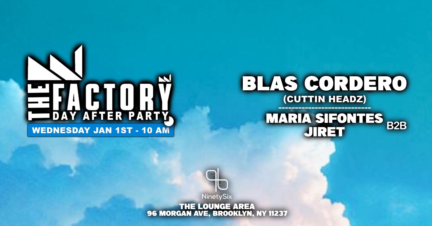 The Official Bklyn Day Party Blas Cordero - Jiret B2b Maria Cover
