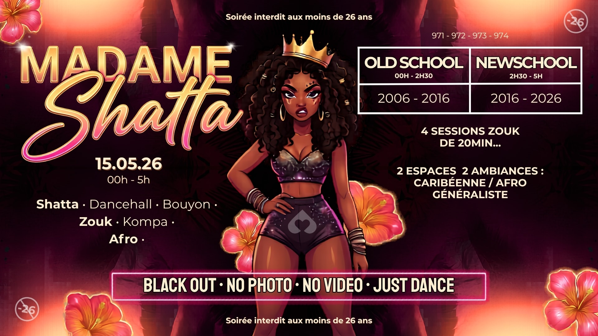 Madame Shatta : Interdit Aux -26 Ans Cover