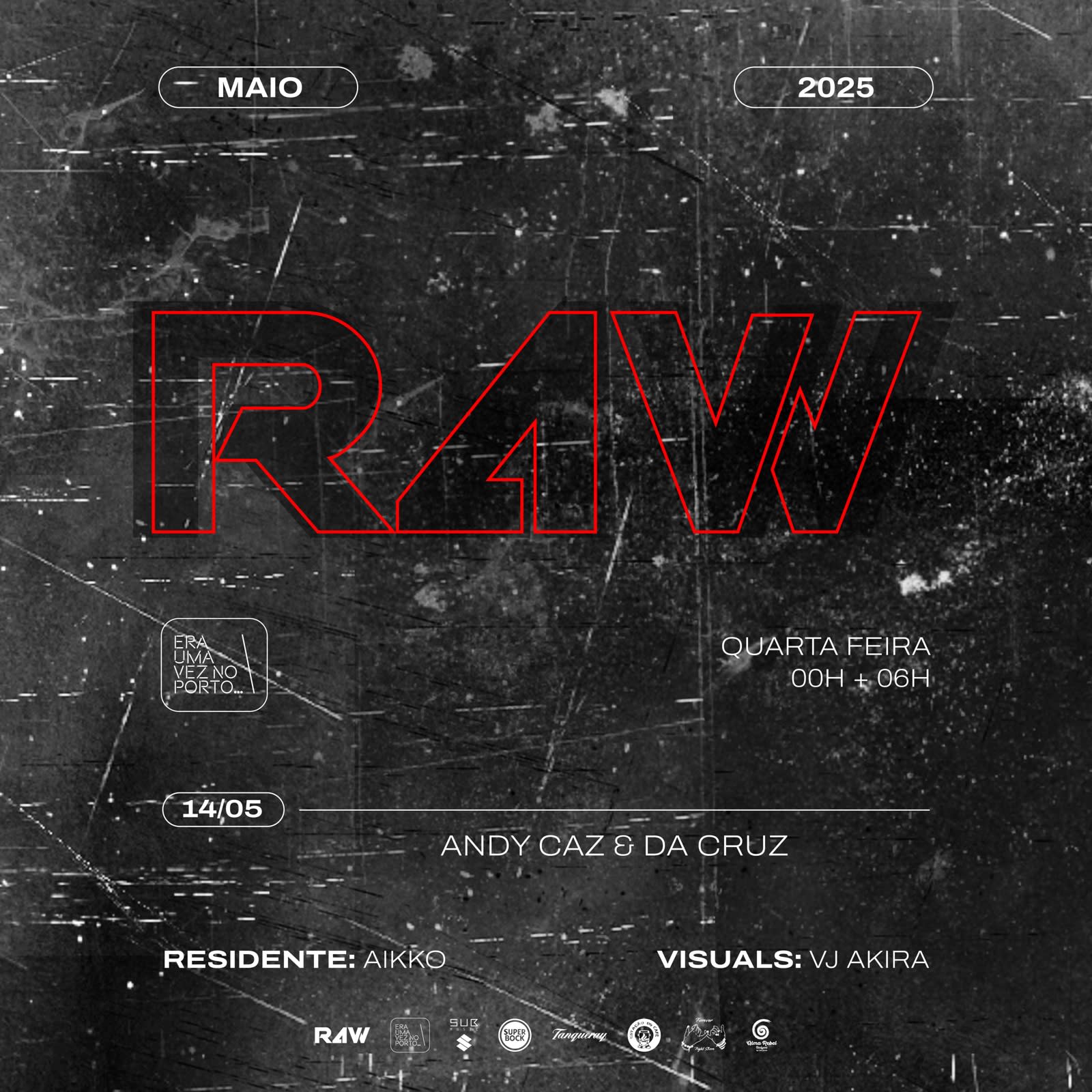 R4w W/ Andy Caz, Da Cruz & Aikko Cover