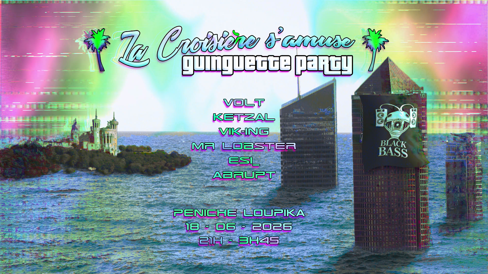 La Croisière S'amuse @ Péniche Loupika Cover