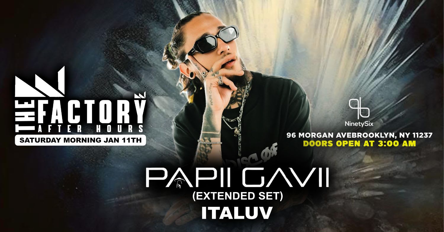 The Official Bklyn After Hours Papii Gavii - Italuv Cover