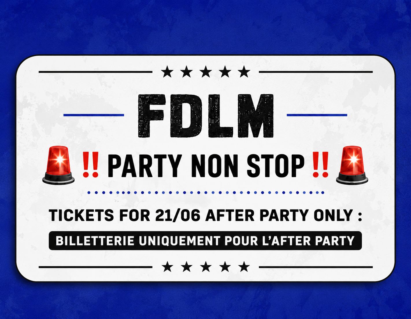 Fête De La Musique  Party Non Stop Cover