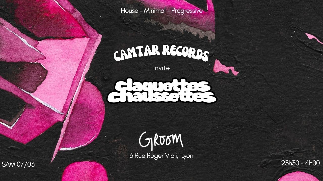 Camtar Records Invite Claquettes Chaussettes Cover