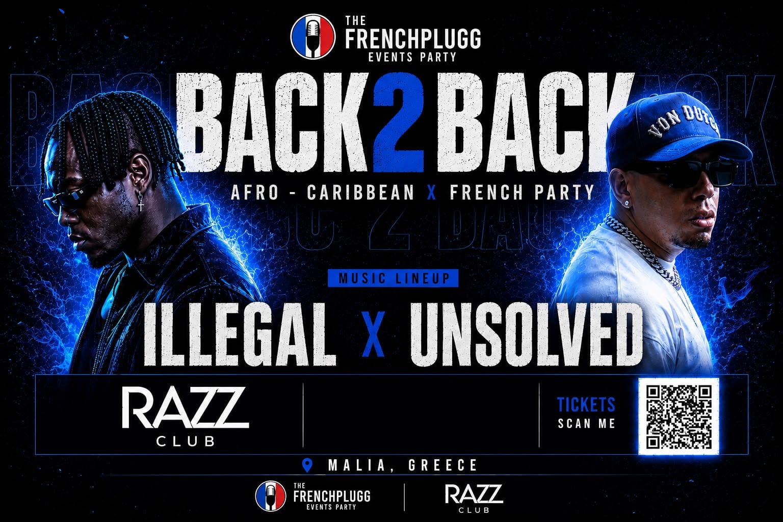 Afrocaribbean X French Party II Cover