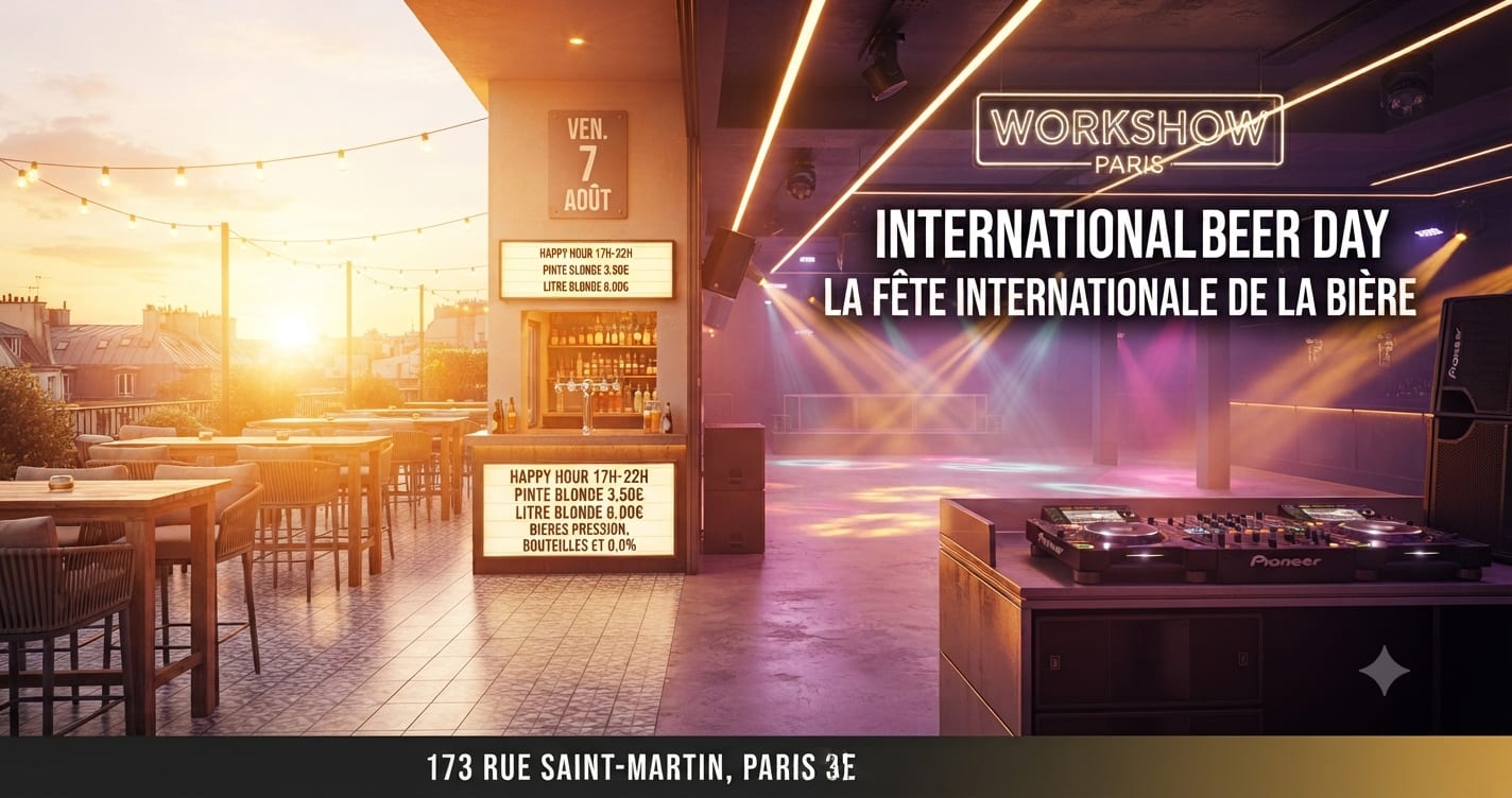 International Beer Day At Workshow Cover