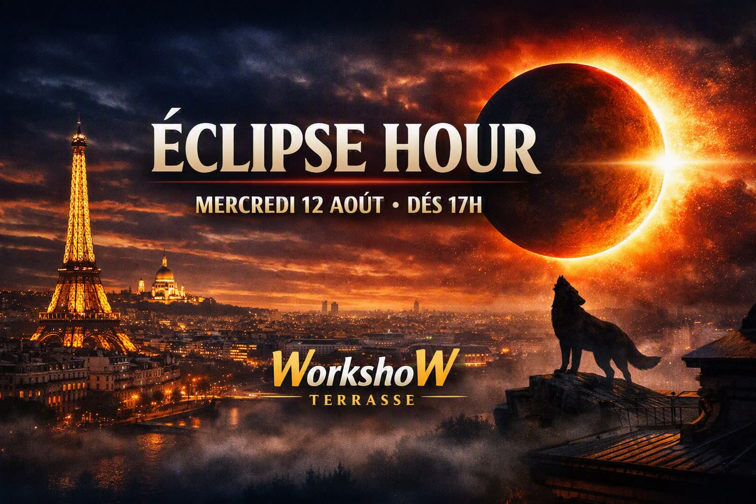 Éclipse Hour At Workshow Terrasse Cover