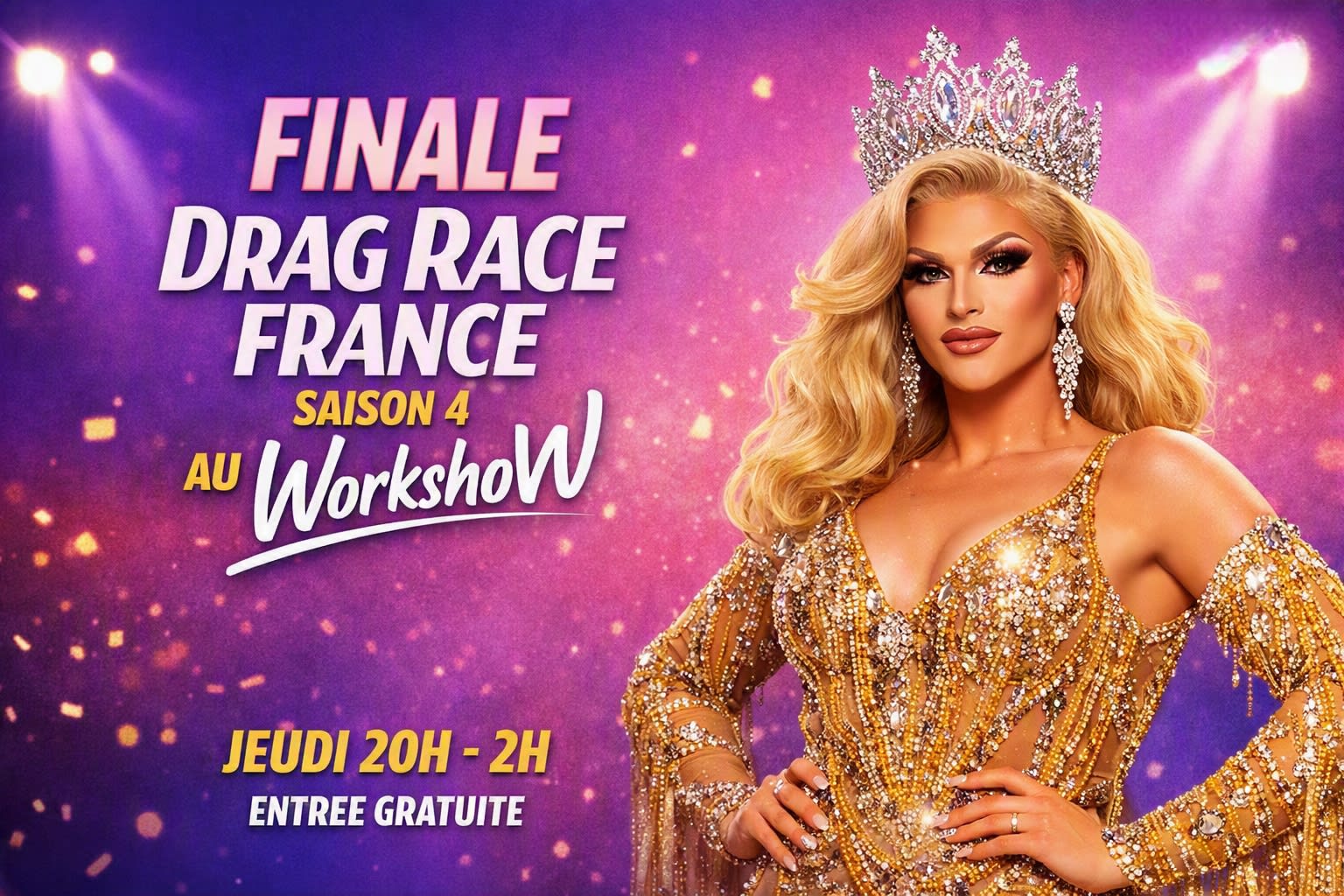 Drag Race France Finale Viewing Saison 4 Cover