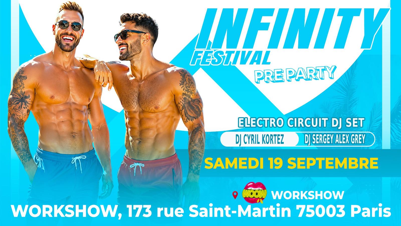 Infinity Festival Pre Party Cover