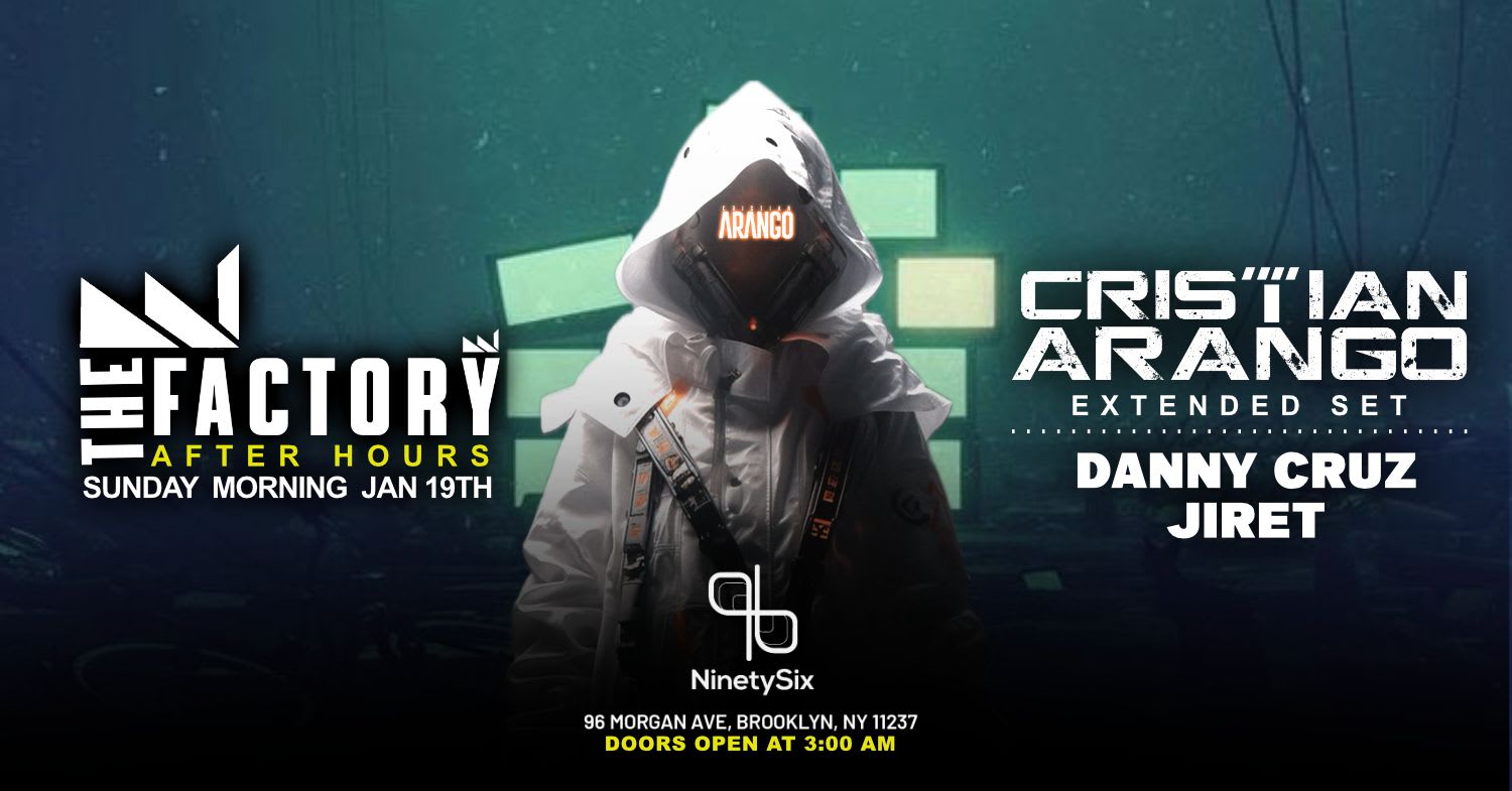 The Official Bklyn After Hours Cristian Arango ● Jiret Cover