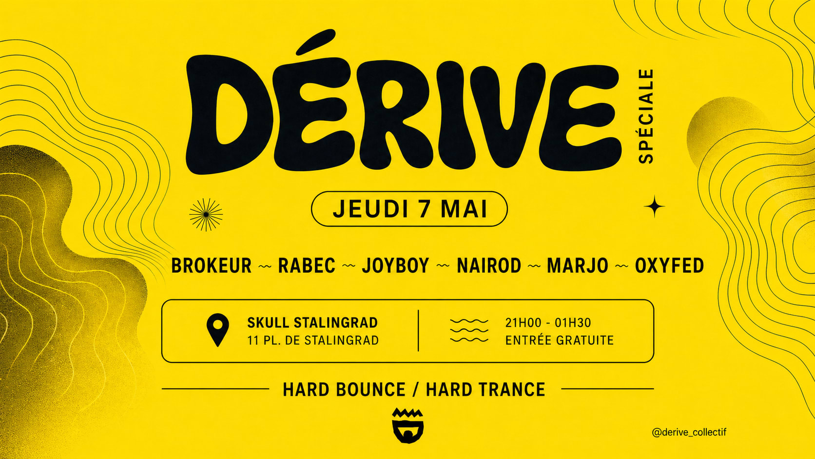 C'est Vous Les Stars X Dérive Cover