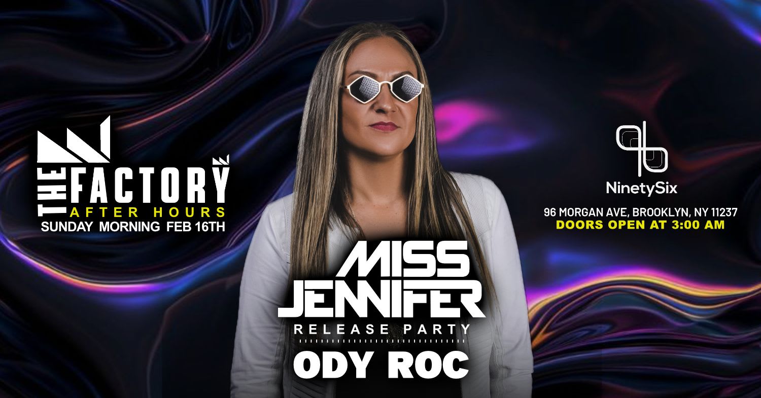 The Official Bklyn After Hours Miss Jennifer Release Party Cover