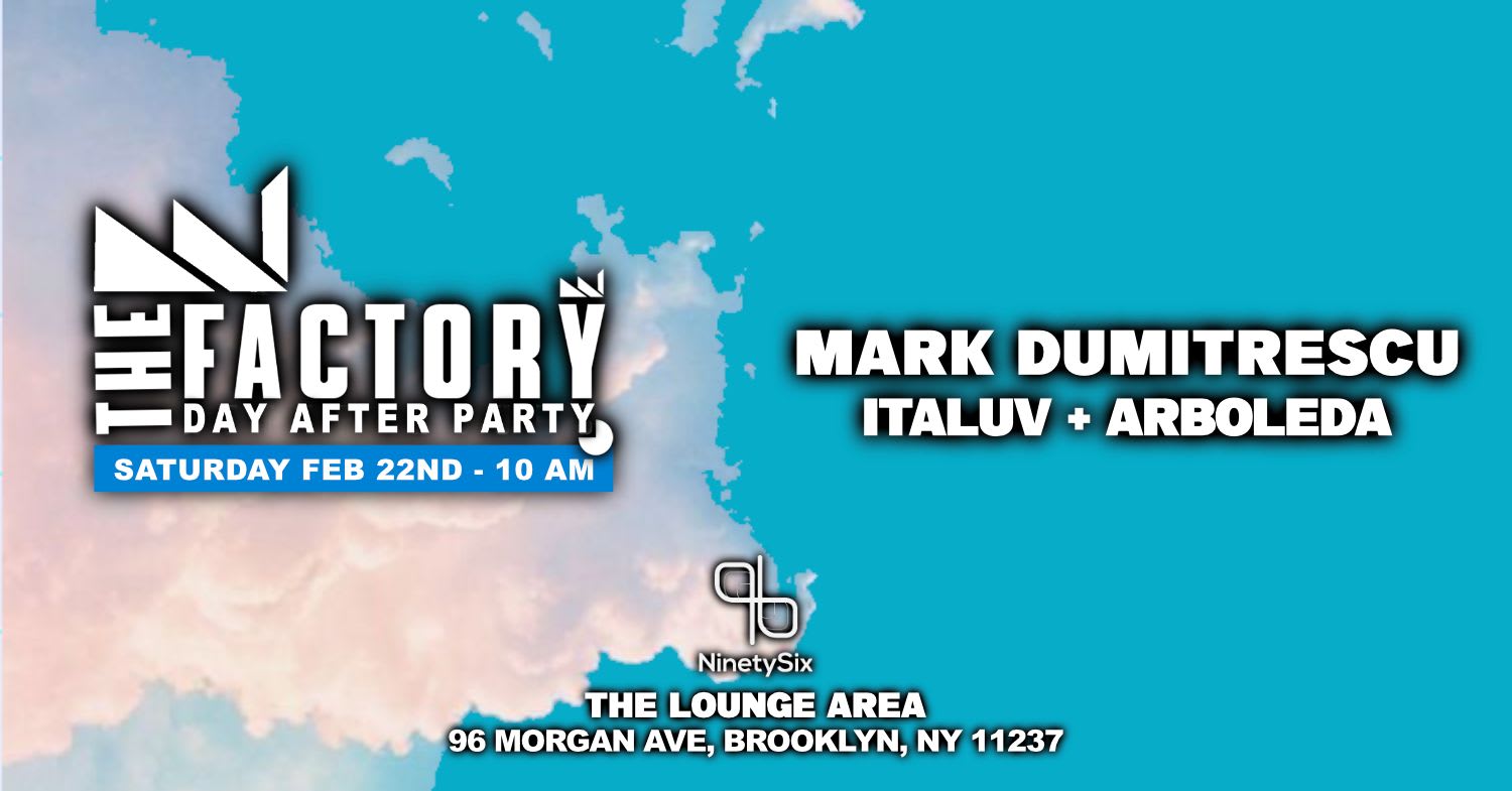 The Official Bklyn Day Party Italuv B2b Arboleda - Mark D Cover