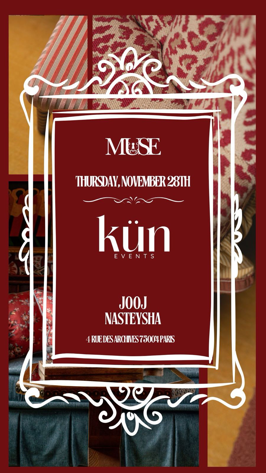 Kün Events Invites Jooj & Nasteysha At Muse Du Mazarin Cover