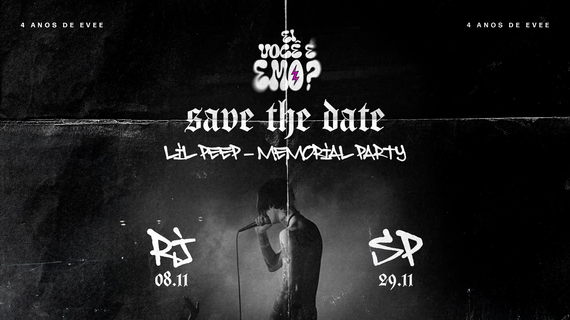 Ei, Você É Emo? • Lil Peep Memorial Party • Rio De Janeiro Cover