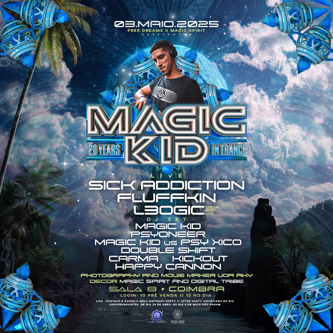 Magic Kid 20 Years In Trance Cover