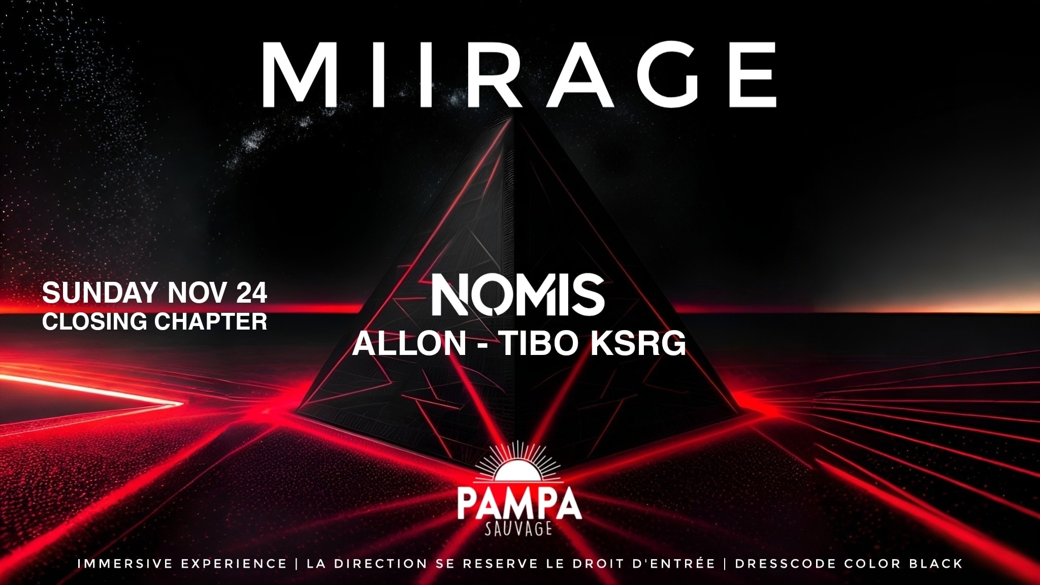 Miirage X Pampa Sauvage 24.11 ▪︎ Closing Edition Cover