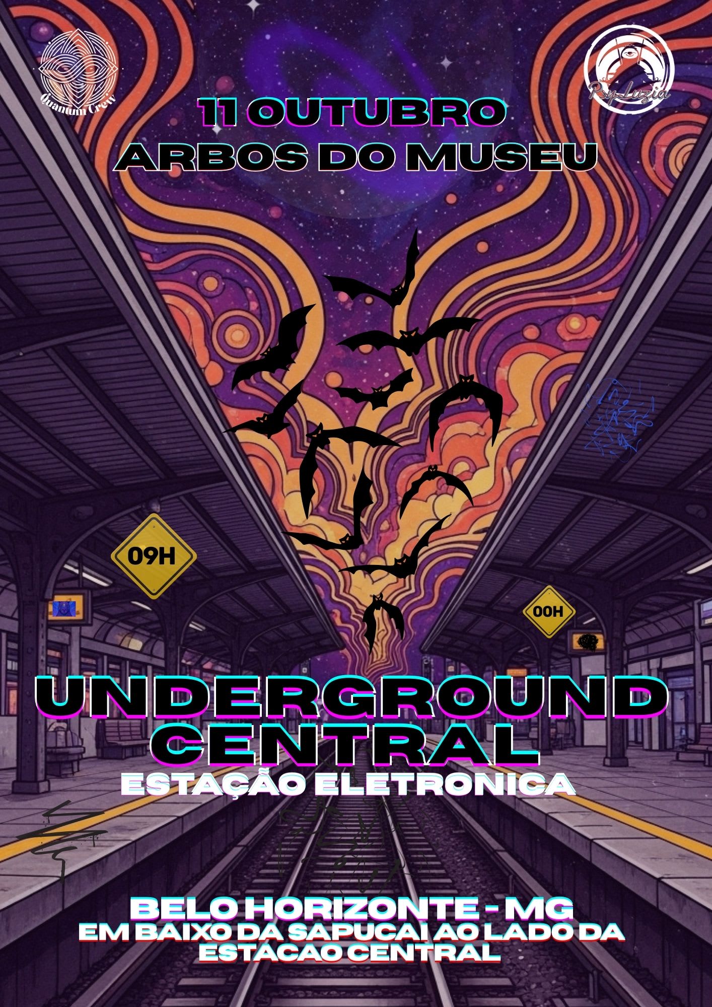 Underground Central - Estação Eletrônica Cover