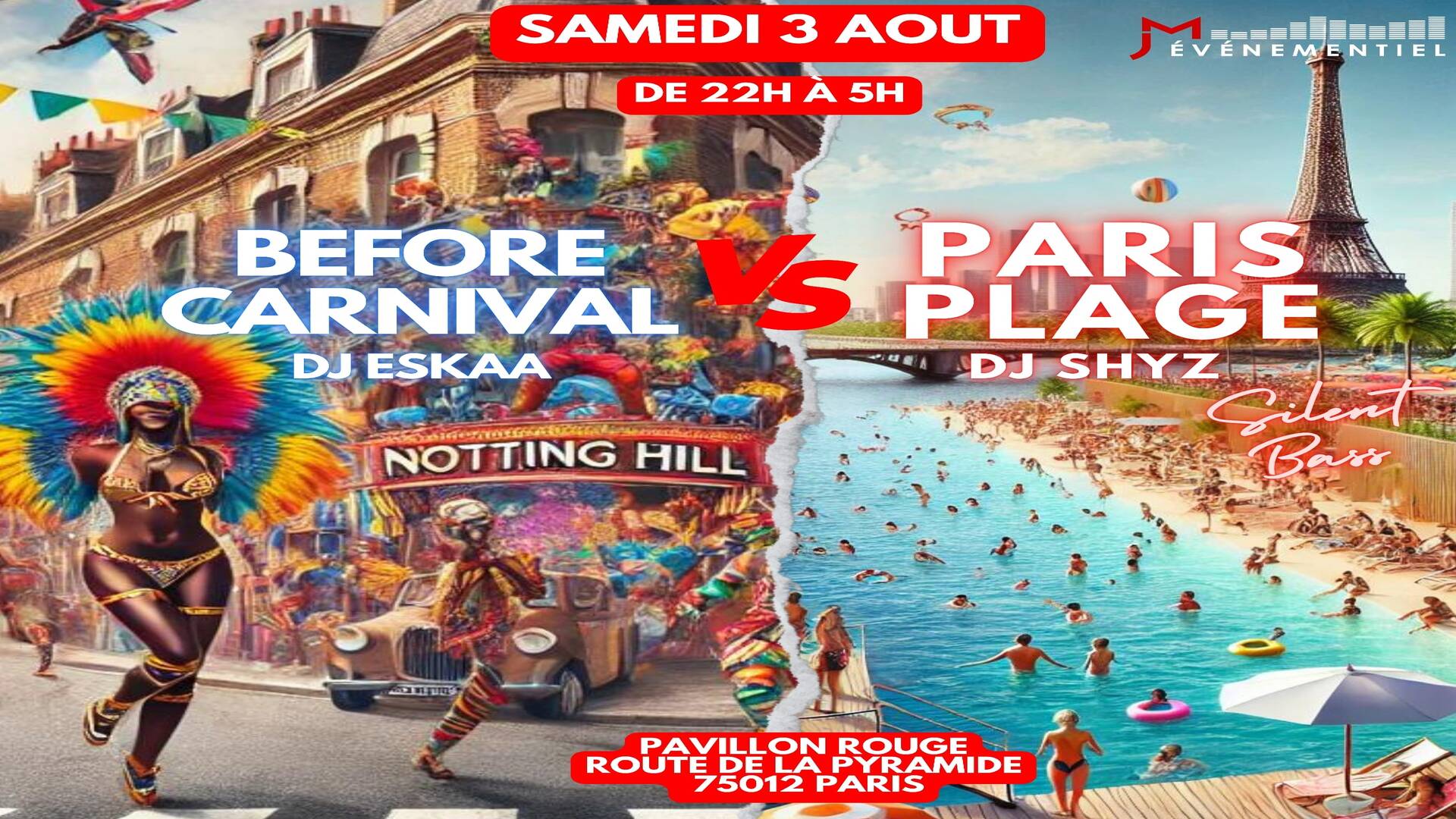 Before Carnival Vs Paris Plage Cover