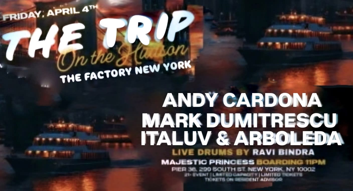 The Factory Boat Party Andy Cardona Mark D & Friends Cover
