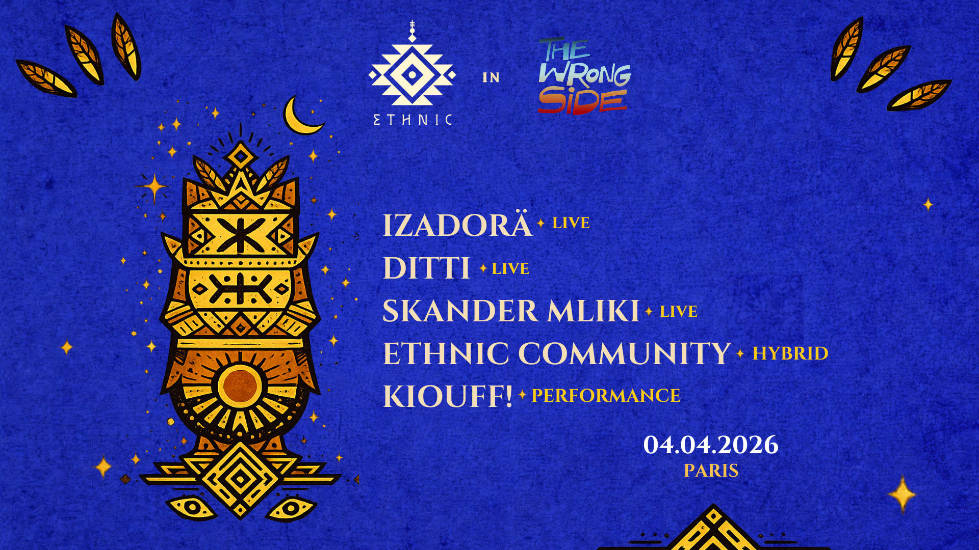 Ethnic In The Wrong Side Cover