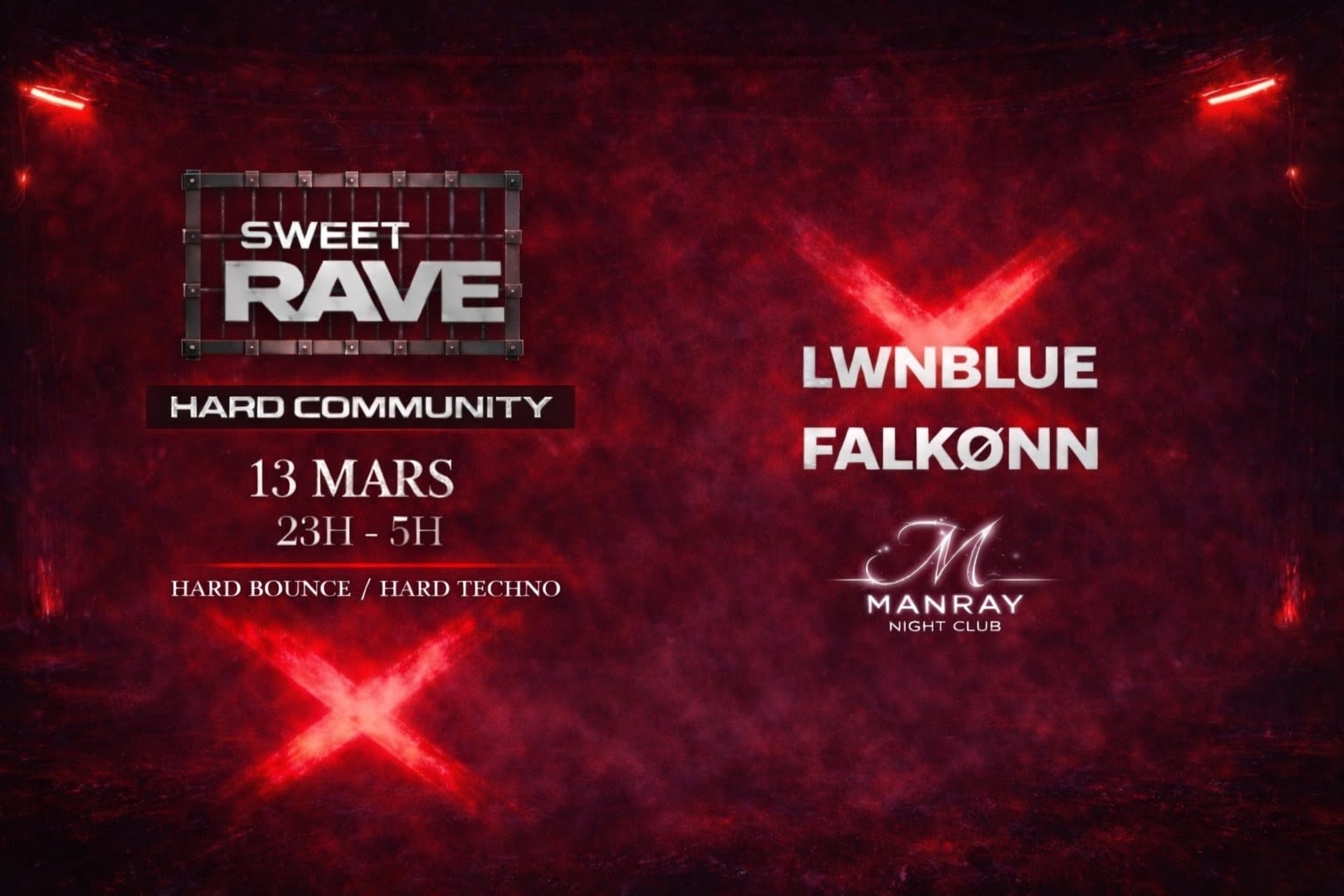 Rave Hard Community - Lwnblue / Falkonn Cover