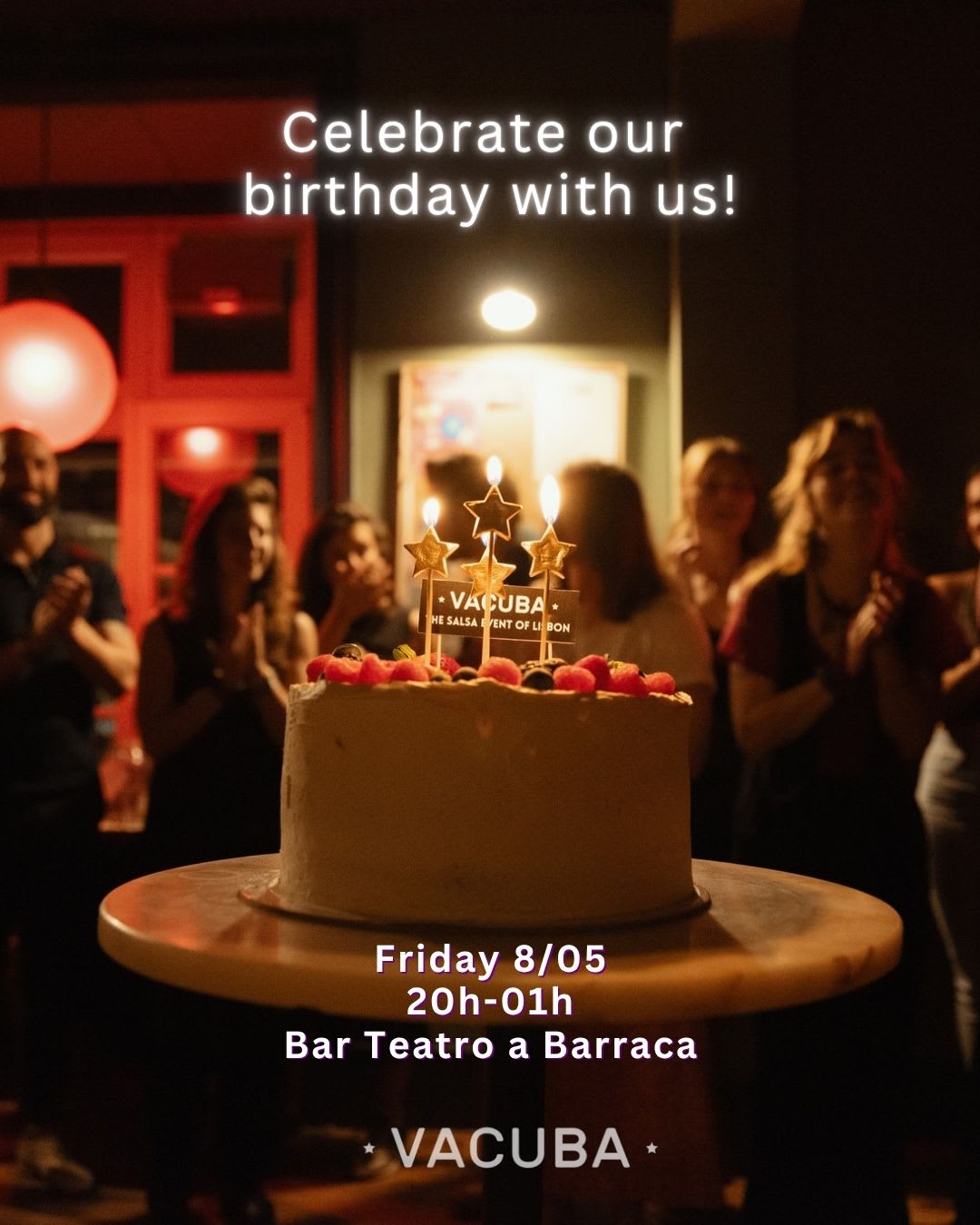 Vacuba Birthday Celebration Cover