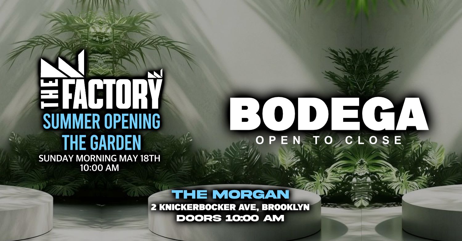 The Official Bklyn Day Party - Bodega Open X Close Cover