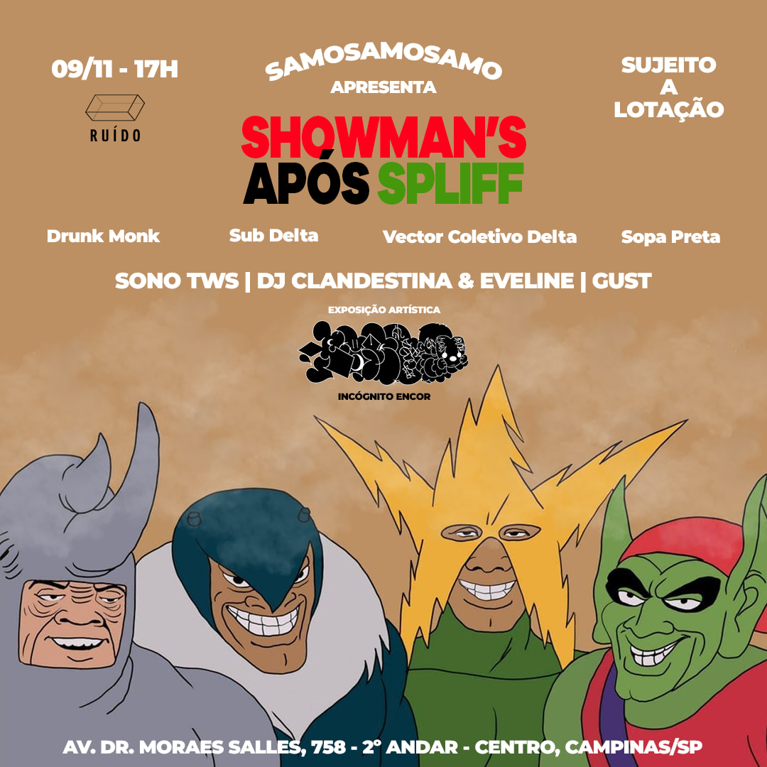 Samosamosamo Apresenta: Showmans Após Spliff Cover