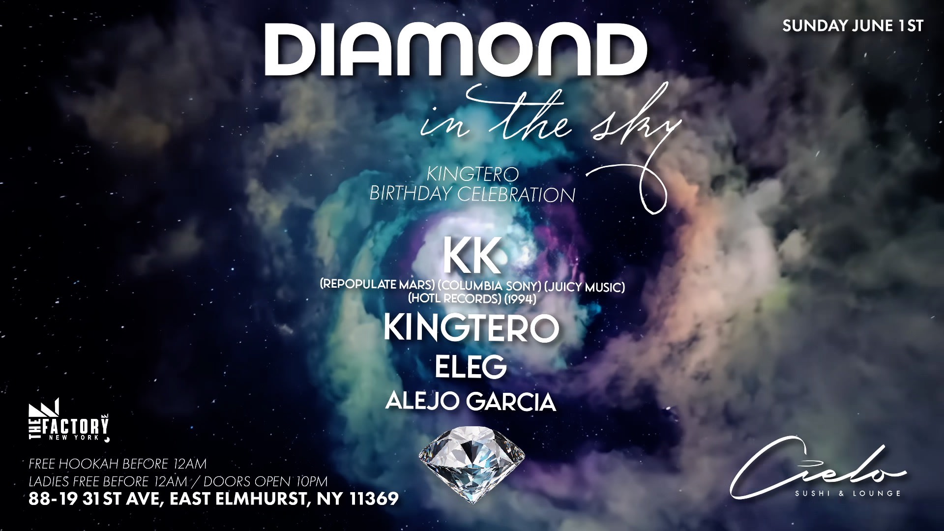 The Official Factory Sunday Night Party Dj Kk Dj Kingtero Cover