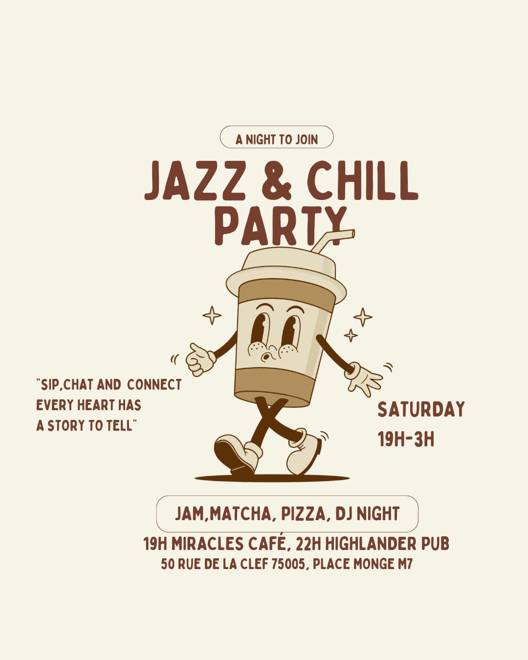Jazz And Chill Dj Party Cover